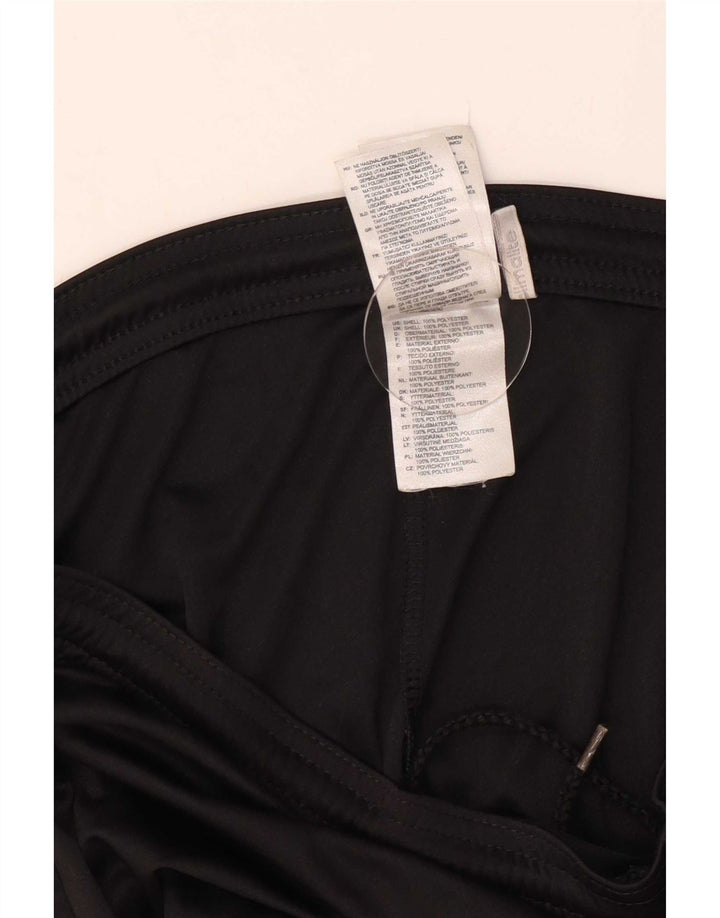 Pantaloncini sportivi Adidas Climalite da uomo grandi in poliestere nero