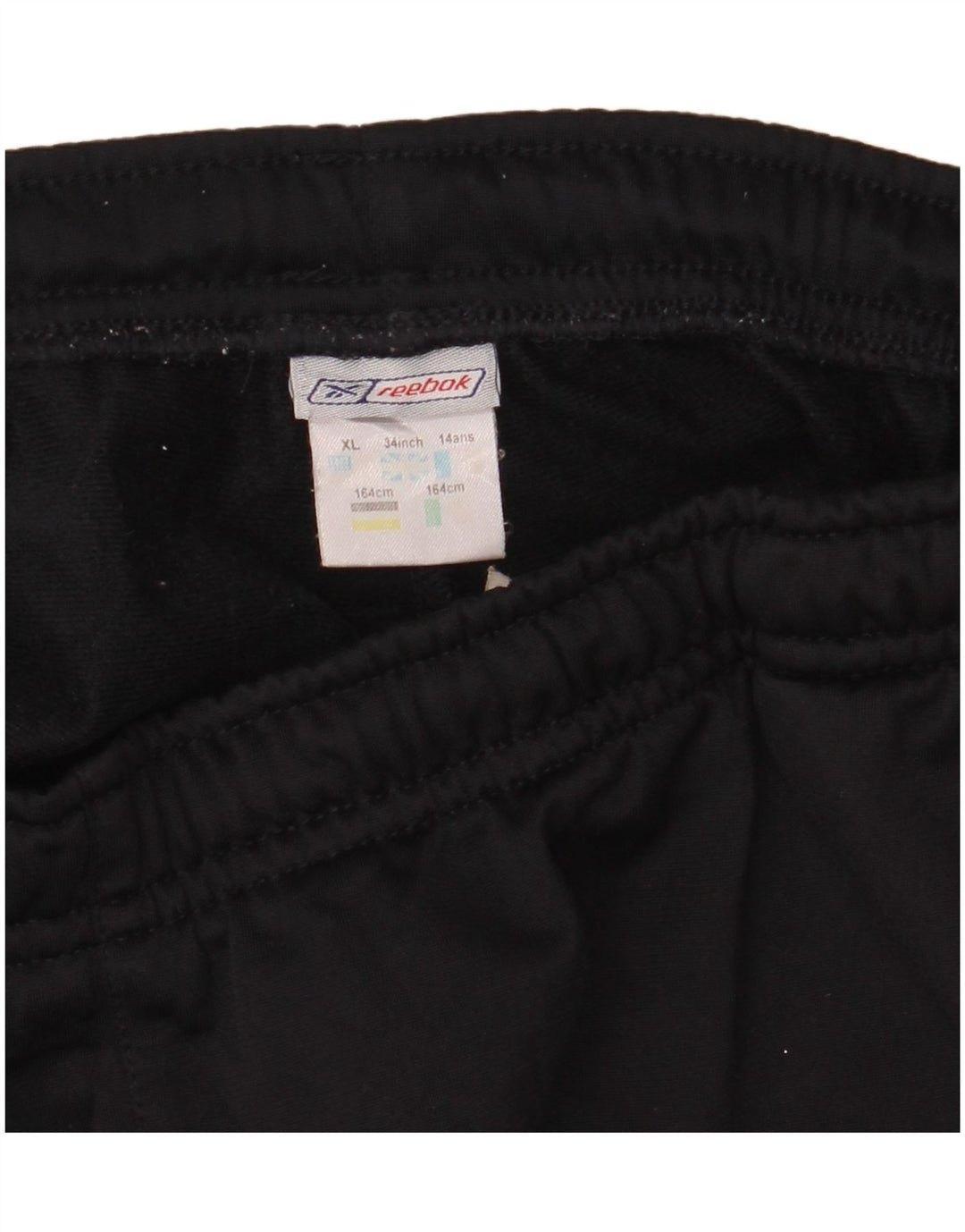 Reebok Boys Tracksuit Trousers 13-14 Years XL Black