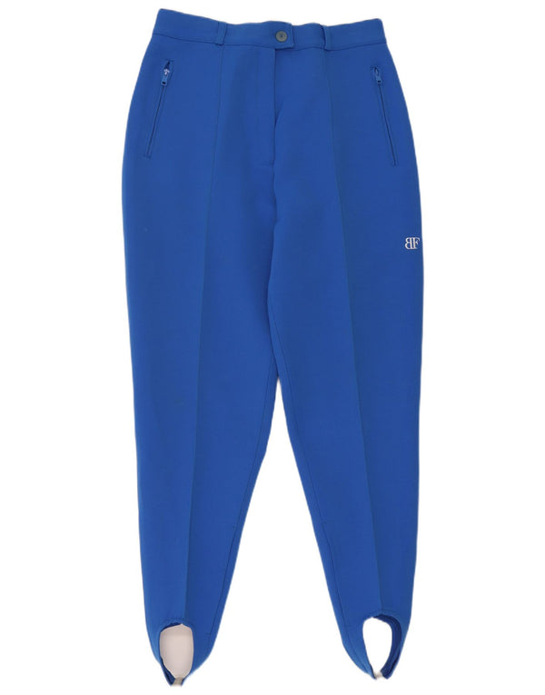 Belfe & Womens Stirrup Trousers UK 16 Large W28 L30 Blue