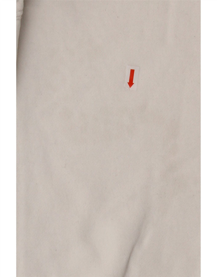 NIKE Womens Oversized Sweatshirt Jumper UK 6 XS White Vintage Nike and Second-Hand Nike from Messina Hembry 