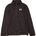 Спортивный костюм Under Armour для мальчиков, верхняя куртка, 13–14 лет, размер XL, черный полиэстер