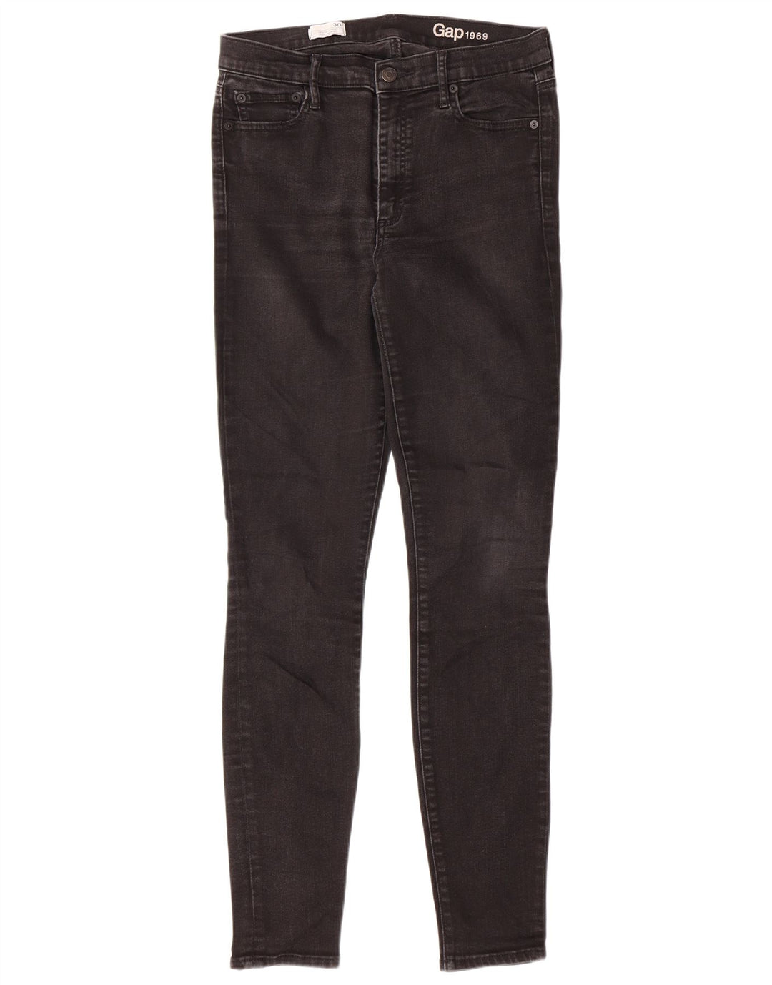 GAP Womens Resolution Skinny Jeans W30 L31 Black Cotton