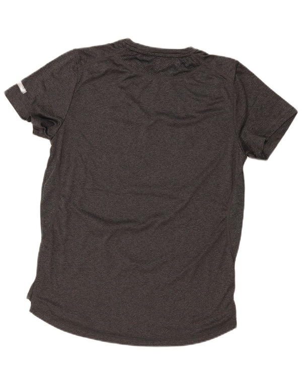 Ellesse Mens Slim Fit Graphic T-Shirt Top Small Grey Polyester