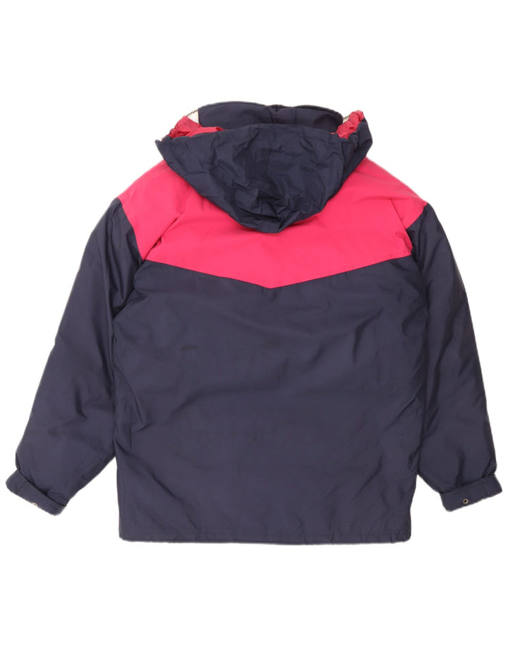 Ciesse Piumini Mens Windbreaker Jacket IT 48 Medium Navy Blue Colourblock