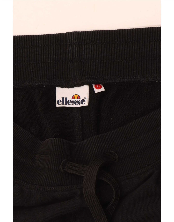 Ellesse Mens Tracksuit Trousers Joggers Large Black