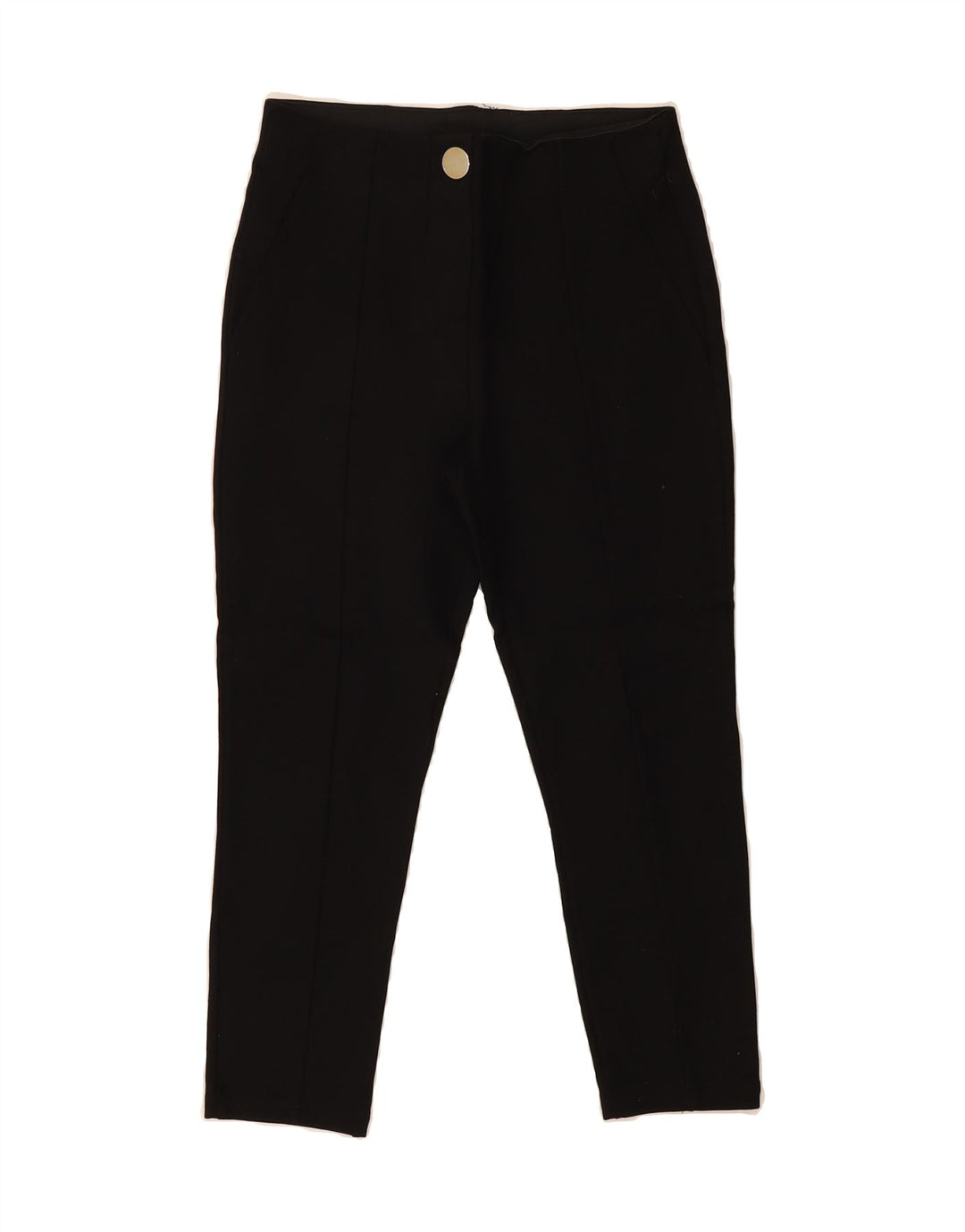 ZARA Womens Slim Chino Trousers Medium W28 L22  Black Vintage Zara and Second-Hand Zara from Messina Hembry 