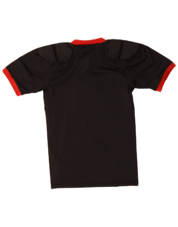 T-shirt grafica per ragazzi Canterbury Top 10-11 anni Large Black Colourblock