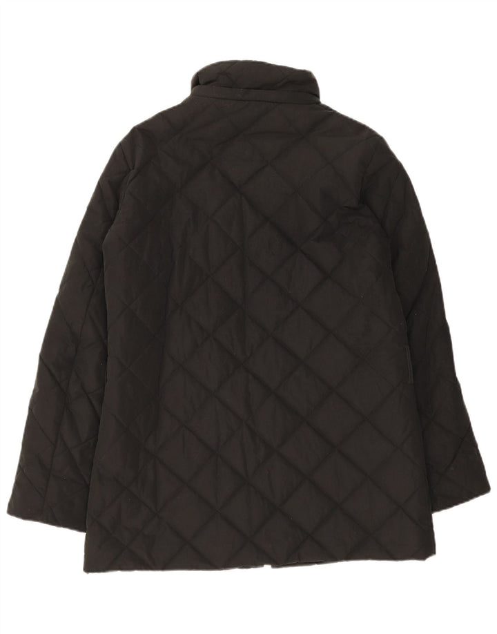 Herno Damen Wattierte Jacke IT 46 Large Schwarz