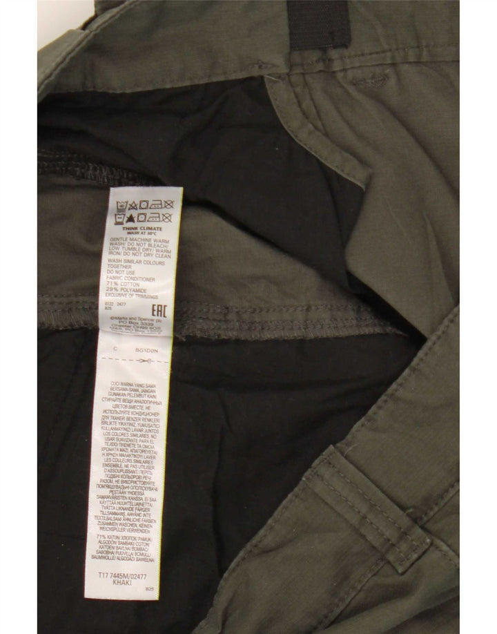 Мужские шорты карго Marks & Spencer W40 XL, хаки, хлопок