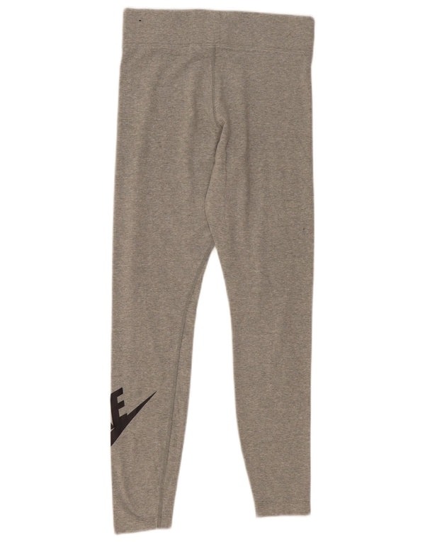 Nike ženske tajice UK 12 srednje sive pamučne