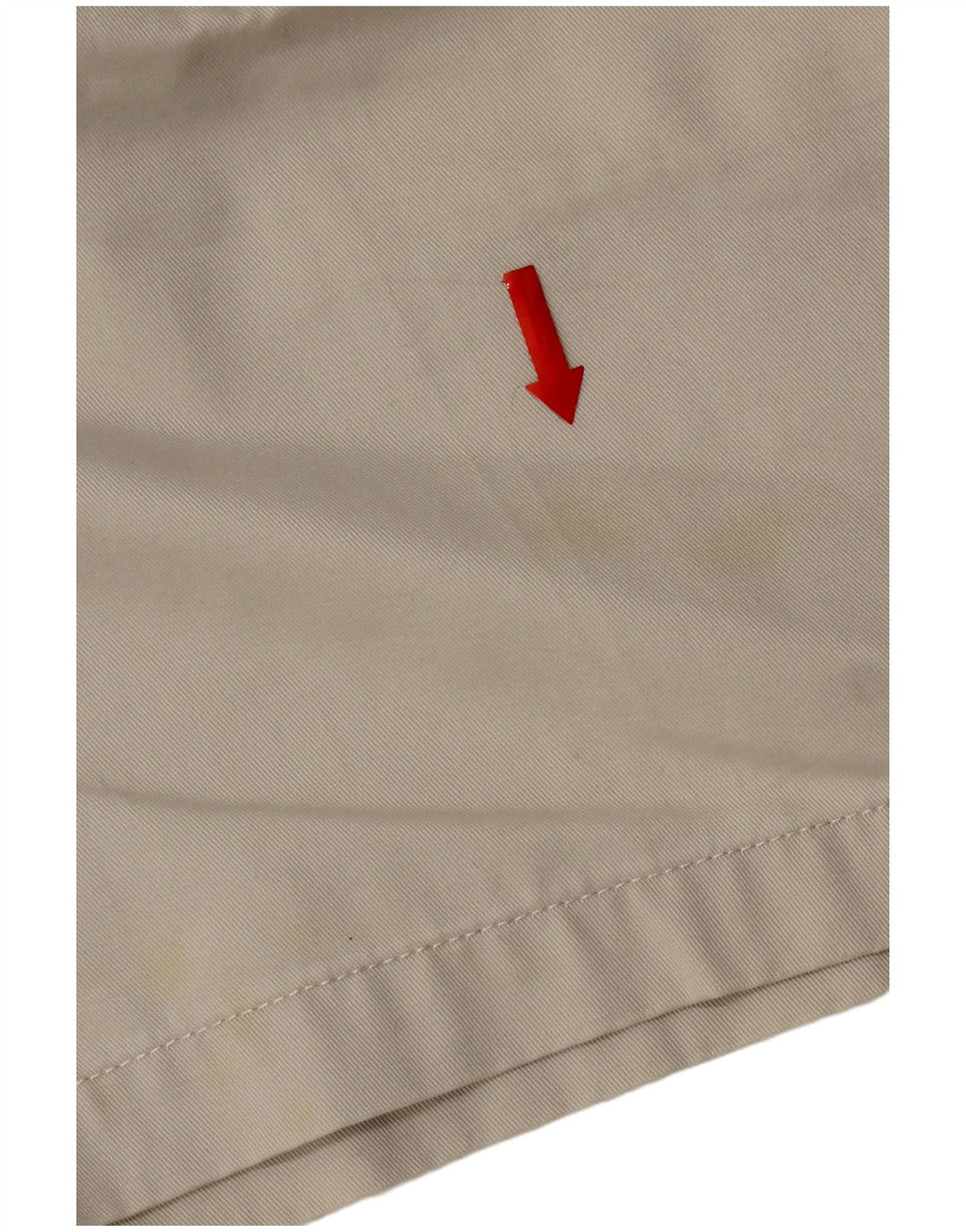 Dockers Mens Pegged Chino Shorts  W42 2XL Grey Cotton
