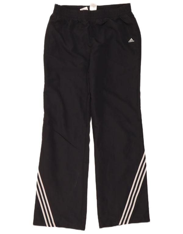Adidas Damen Trainingshose UK 16 Large Grau Polyester