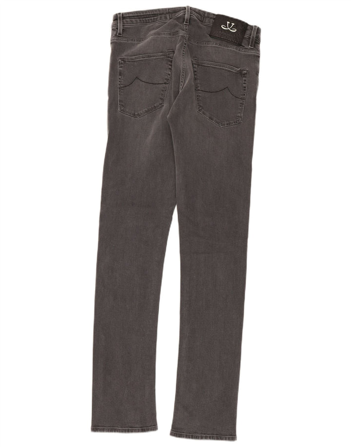Jacob Cohen Mens Slim Jeans W31 L34 Grey Cotton