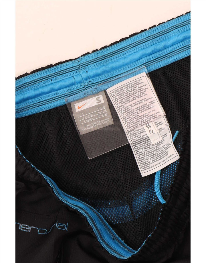 Nike Mens Tracksuit Trousers Small Black Polyester
