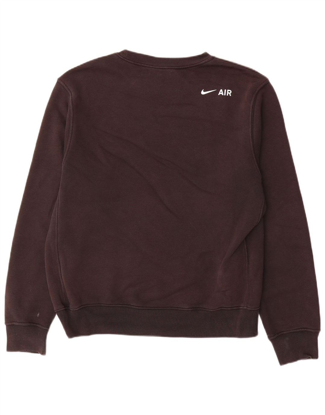 Nike Mens Graphic Sweatshirt Jumper Small Black Cotton