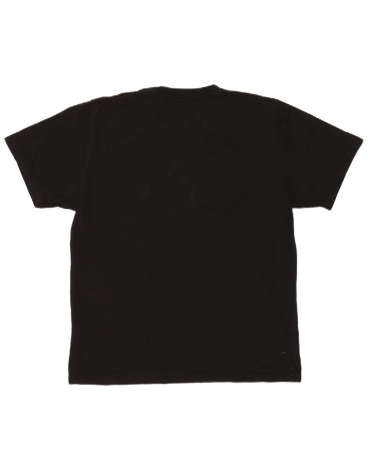Carhartt Mens Graphic T-Shirt Top Large Black Cotton