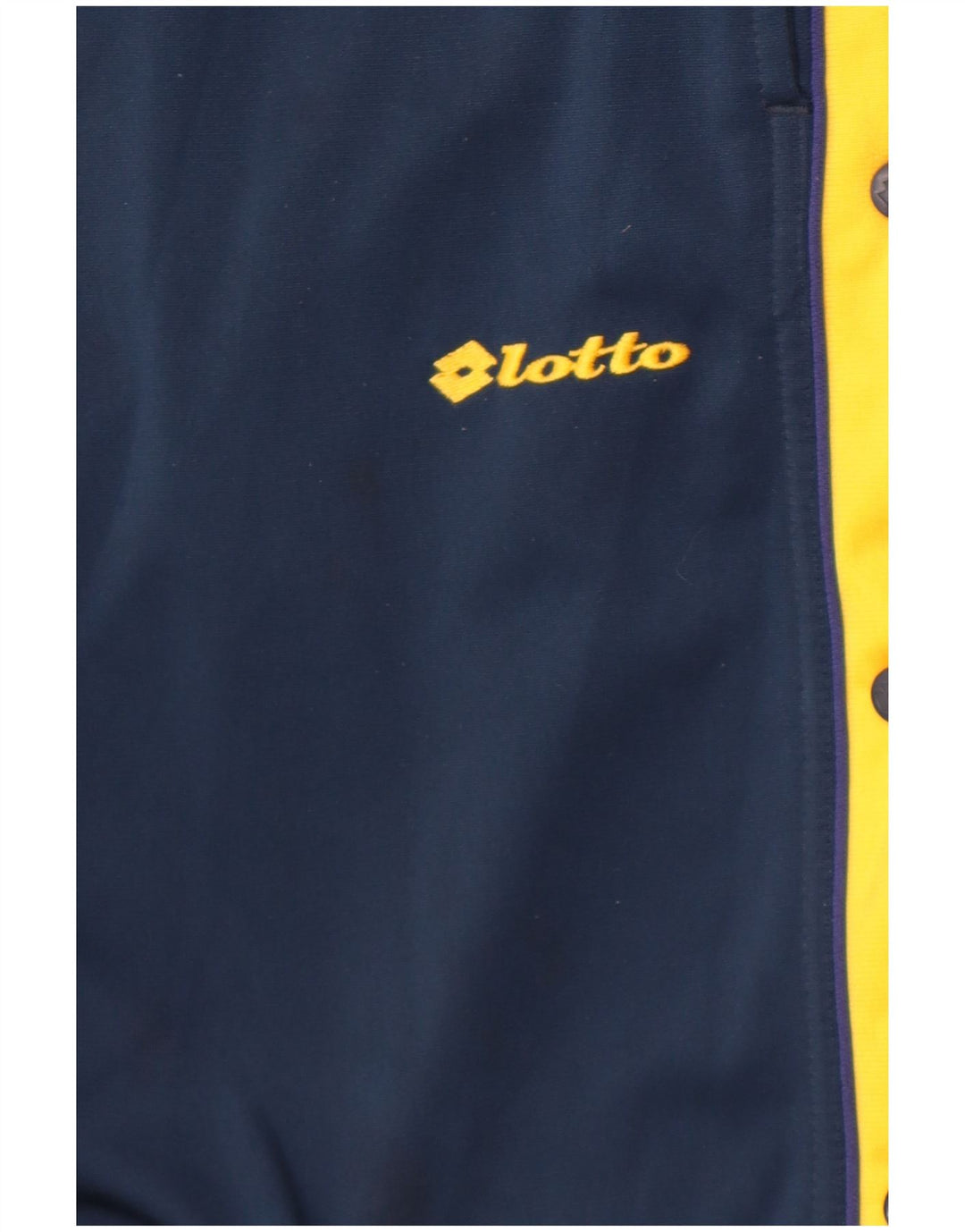 Lotto Mens Joggers Tracksuit Trousers Medium Navy Blue Colourblock