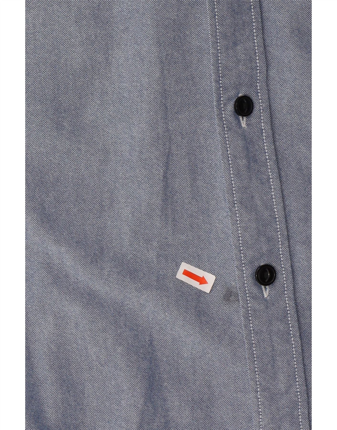 LEVI'S Mens Coupe Standard Standard Fit Shirt Large Blue Cotton Vintage Levi's and Second-Hand Levi's from Messina Hembry 