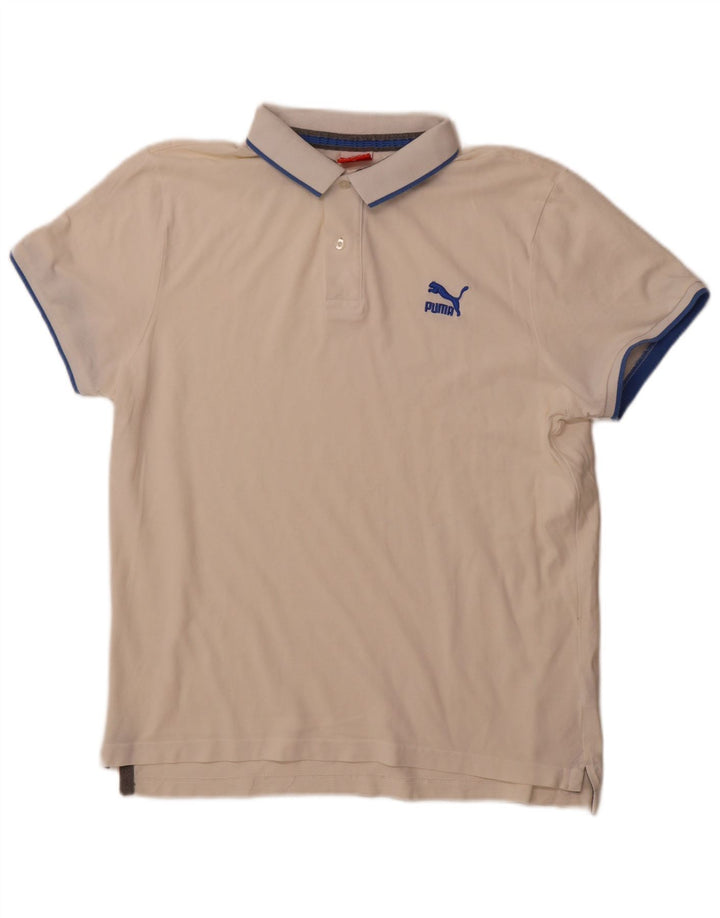 PUMA Poloshirt til mænd XL Off White
