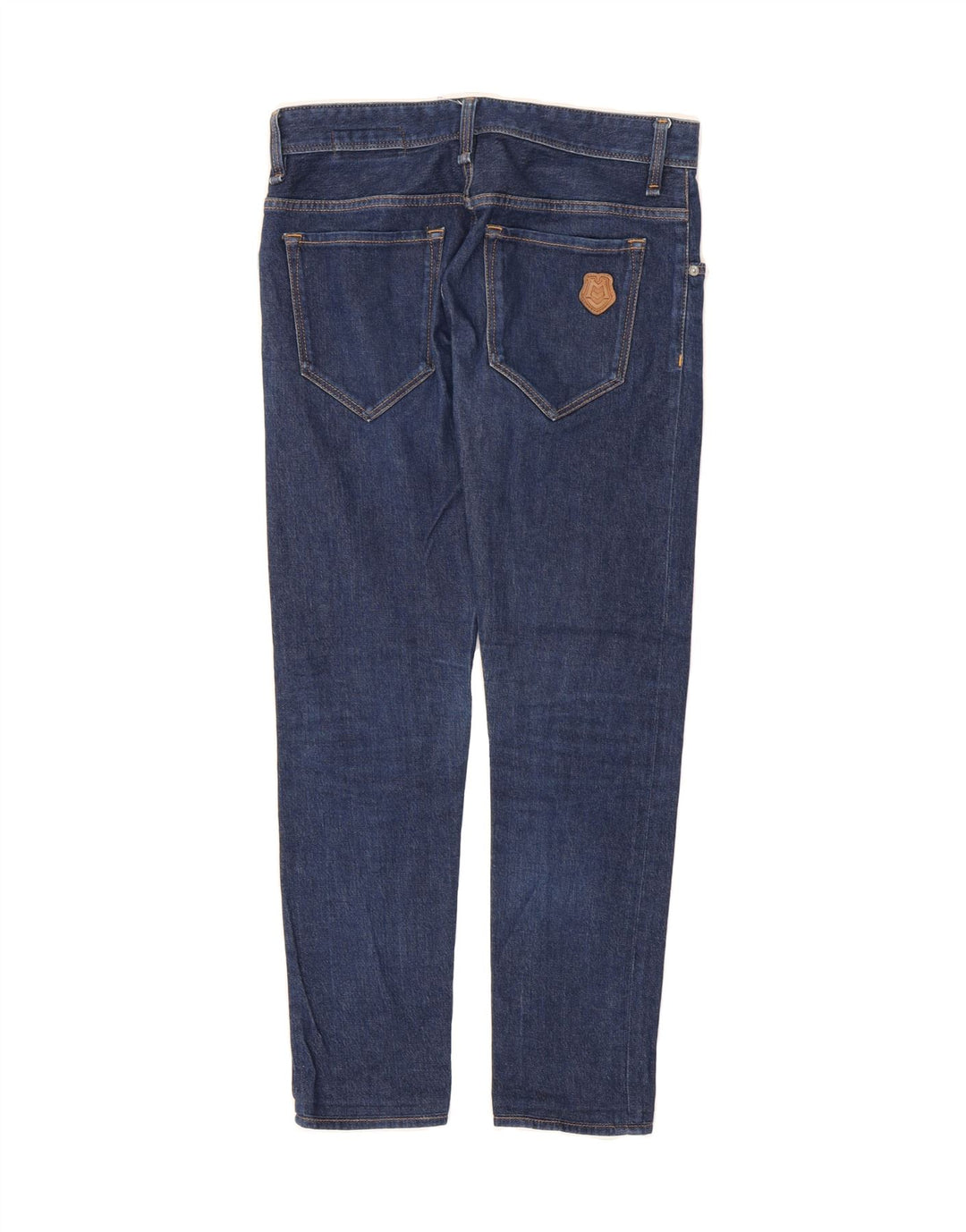 MOSCHINO Womens Slim Jeans W29 L27 Blue Cotton Vintage Moschino and Second-Hand Moschino from Messina Hembry 