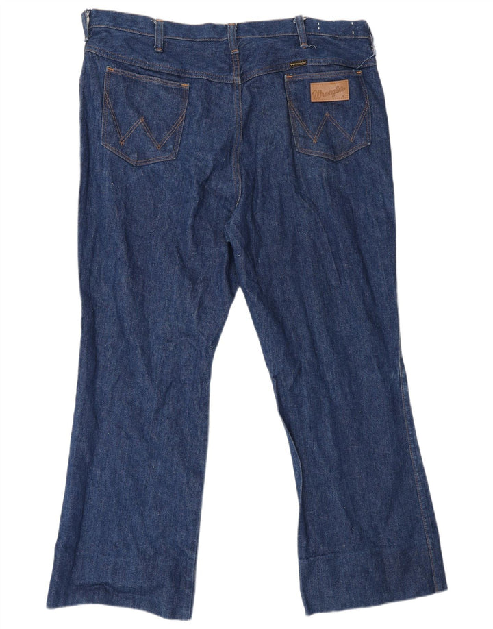 Jeans bootcut da donna WRANGLER W42 L28 cotone blu