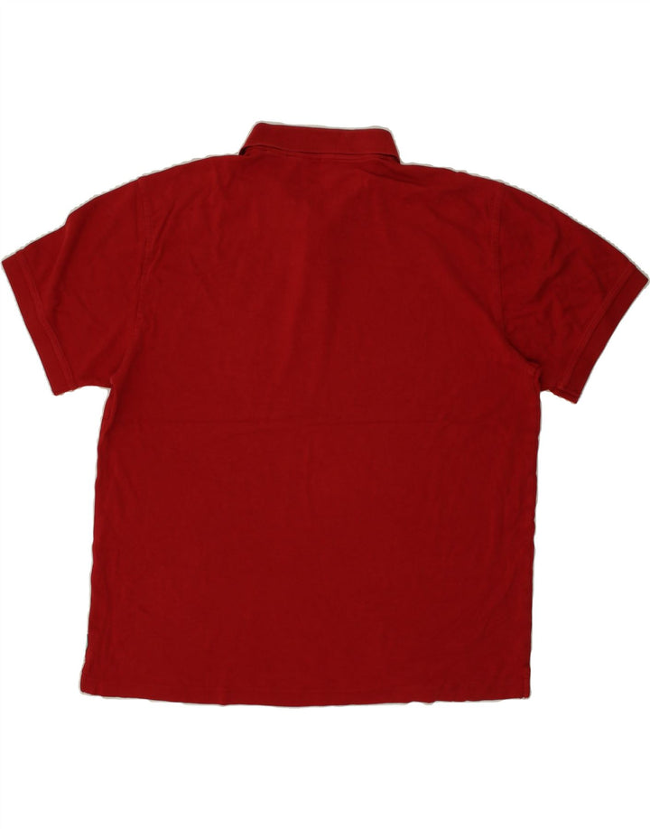 IZOD Mens Polo Shirt XL Red Cotton Vintage Izod and Second-Hand Izod from Messina Hembry 
