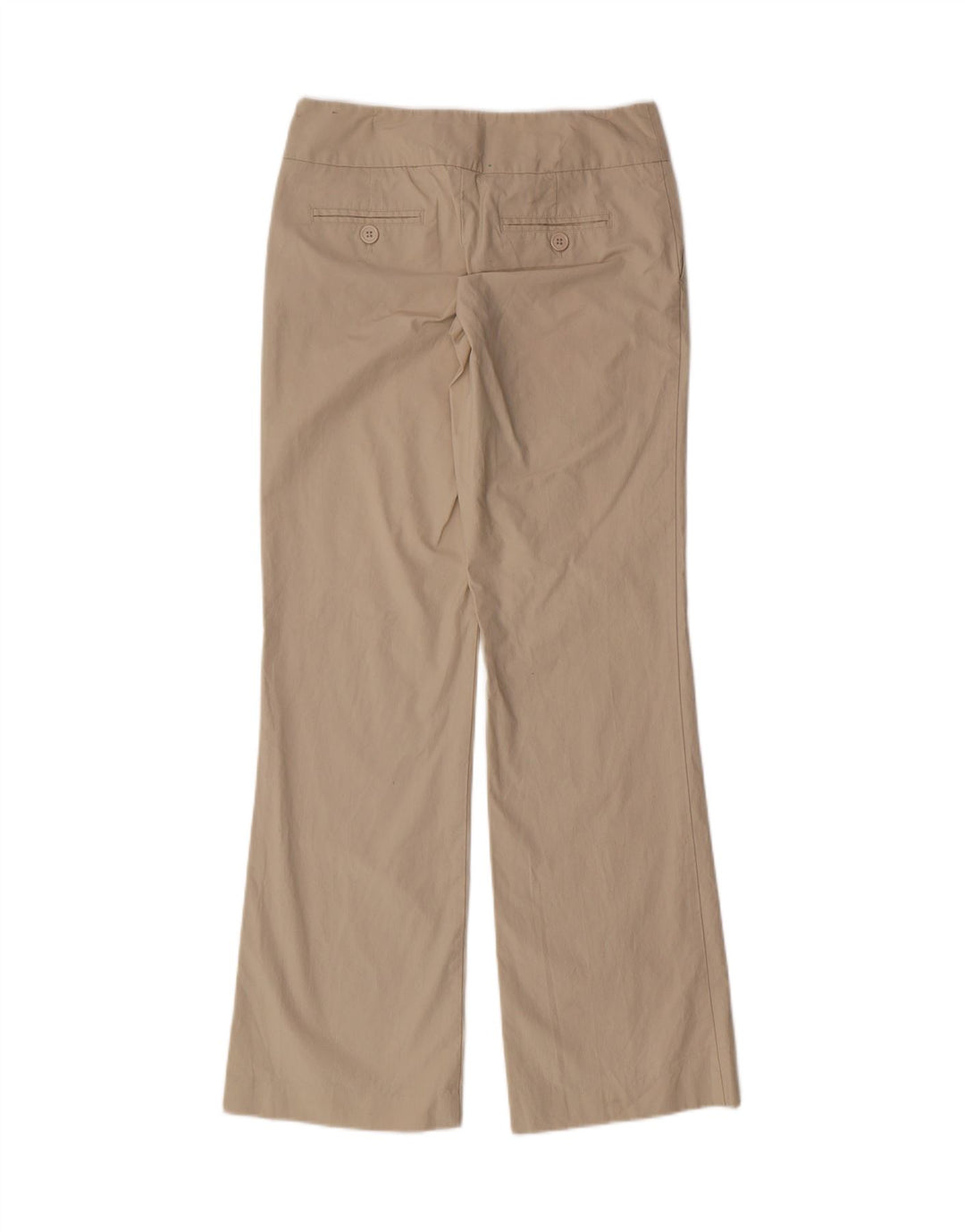 MOSSIMO Womens Bootcut Chino Trousers US 2 XS W25 L31 Beige Cotton Vintage Mossimo and Second-Hand Mossimo from Messina Hembry 