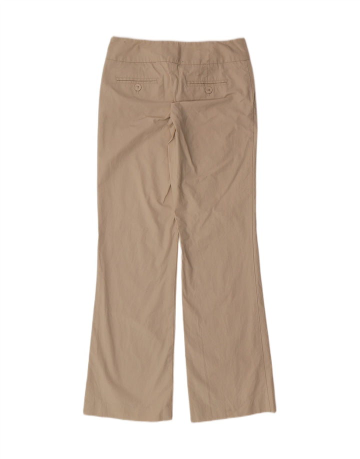 MOSSIMO Womens Bootcut Chino Trousers US 2 XS W25 L31 Beige Cotton Vintage Mossimo and Second-Hand Mossimo from Messina Hembry 