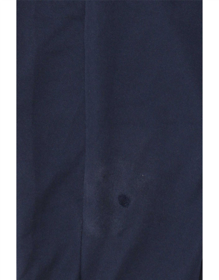 Adidas Boys Climalite Tracksuit Trousers 11-12 Years Navy Blue Polyester