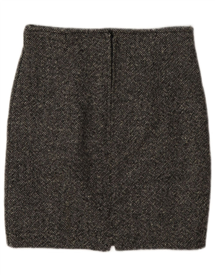 Minifalda vintage para mujer W28 gris medio