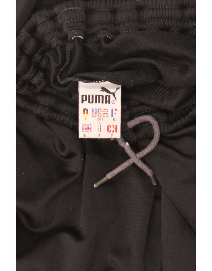 Puma Mens Tracksuit Trousers Joggers Medium  Black Polyester
