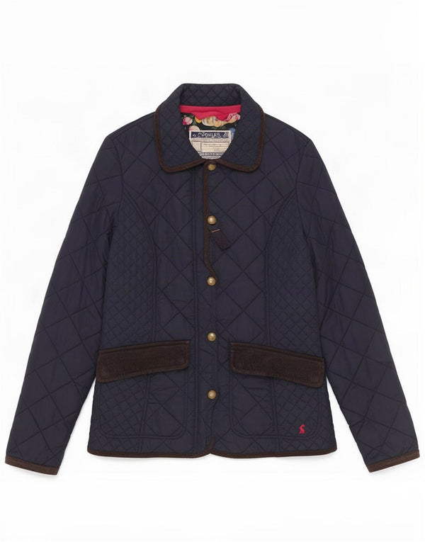 Chaqueta acolchada para mujer Joules UK 8 Small Poliamida azul marino
