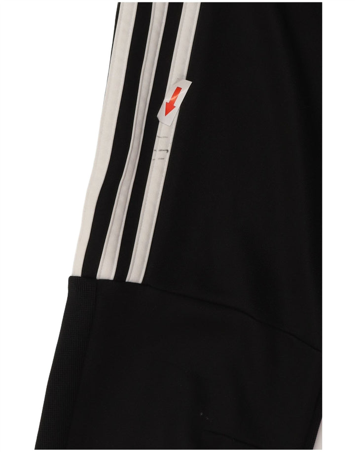 Adidas drenge Climalite træningsdragt bukser 11-12 år medium sort polyester