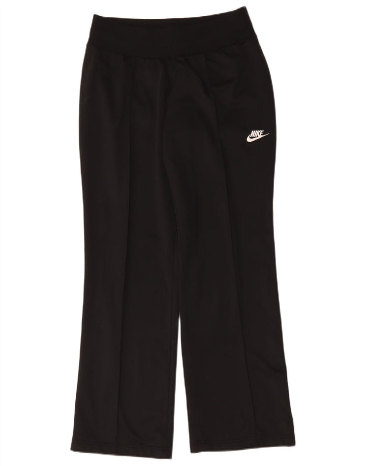 Nike Womens Tracksuit Trousers UK 10/12 Medium Black Polyester