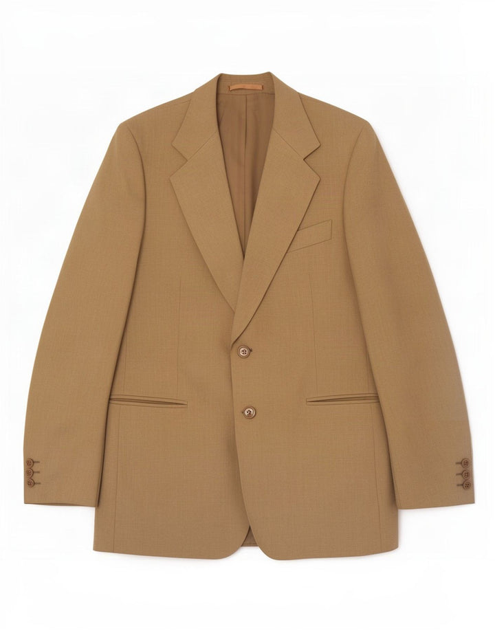 Lebole Veste blazer à 2 boutons pour homme UK 38 Kaki moyen
