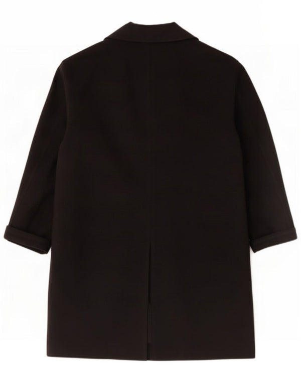Soprabito oversize da donna Topshop UK 14 grande cotone nero