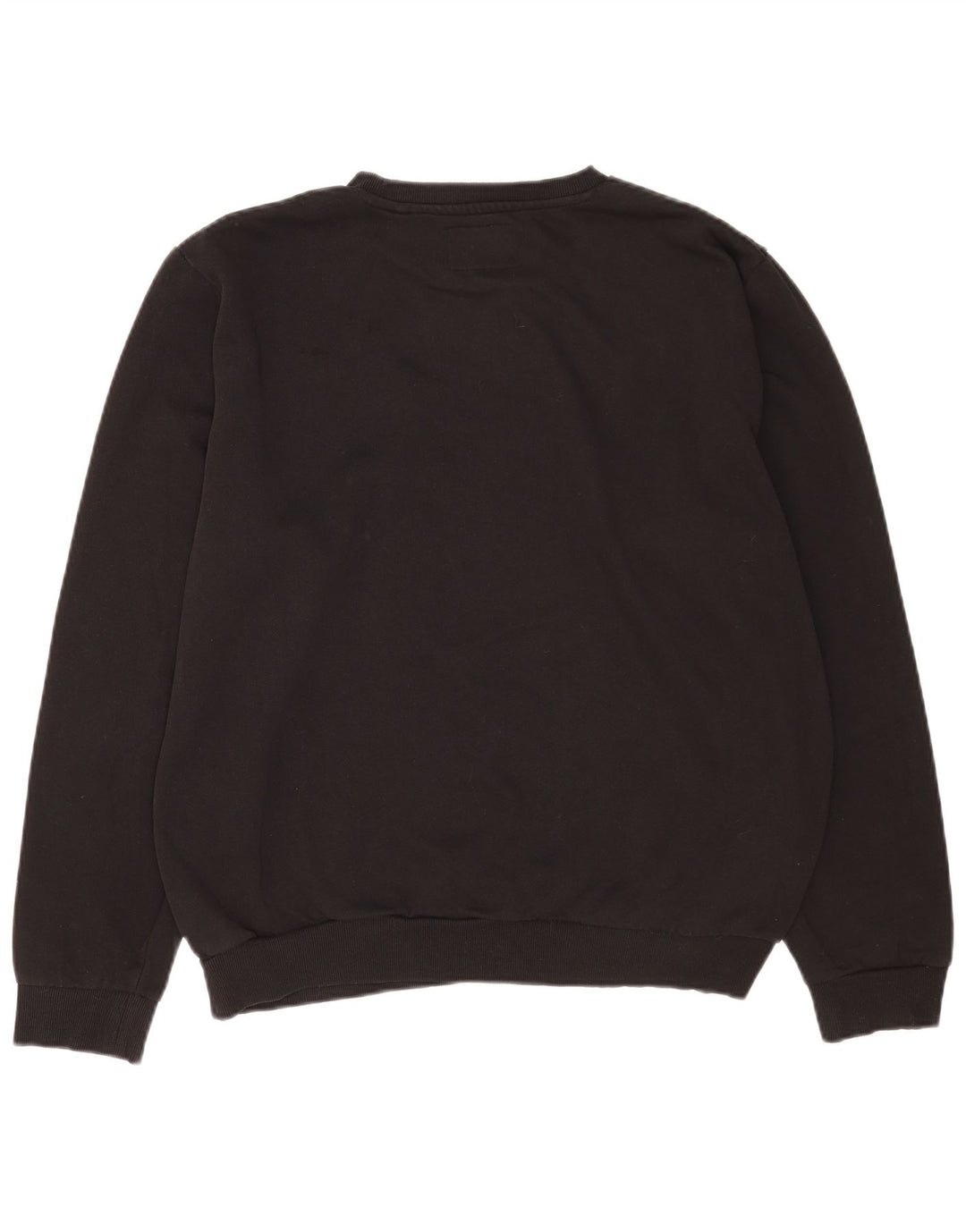 Guess Herre grafisk sweatshirt jumper XL sort bomuld