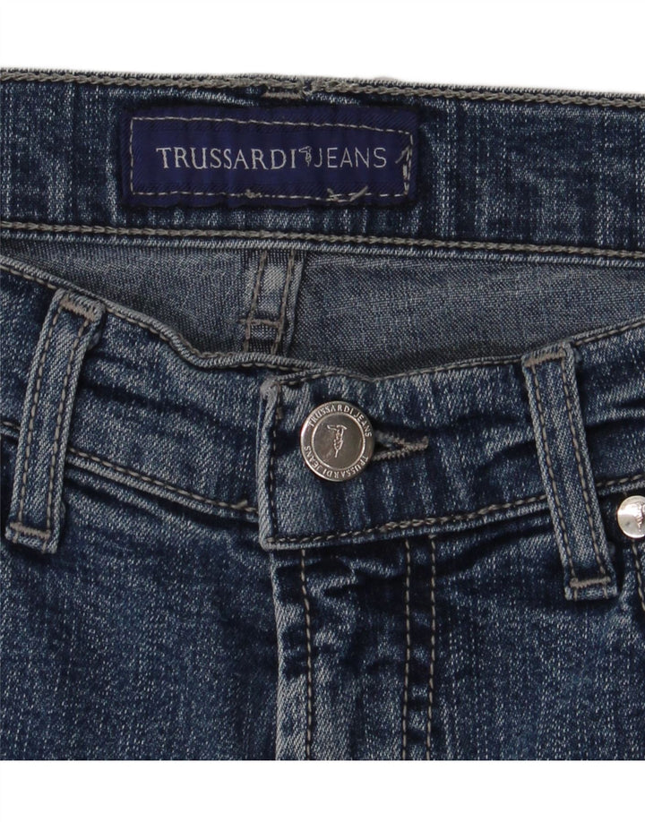 Trussardi Lige Jeans til kvinder W28 L30 Blå
