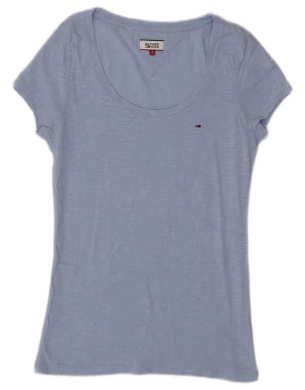 Maglietta da donna Tommy Hilfiger Top UK 10 piccola blu