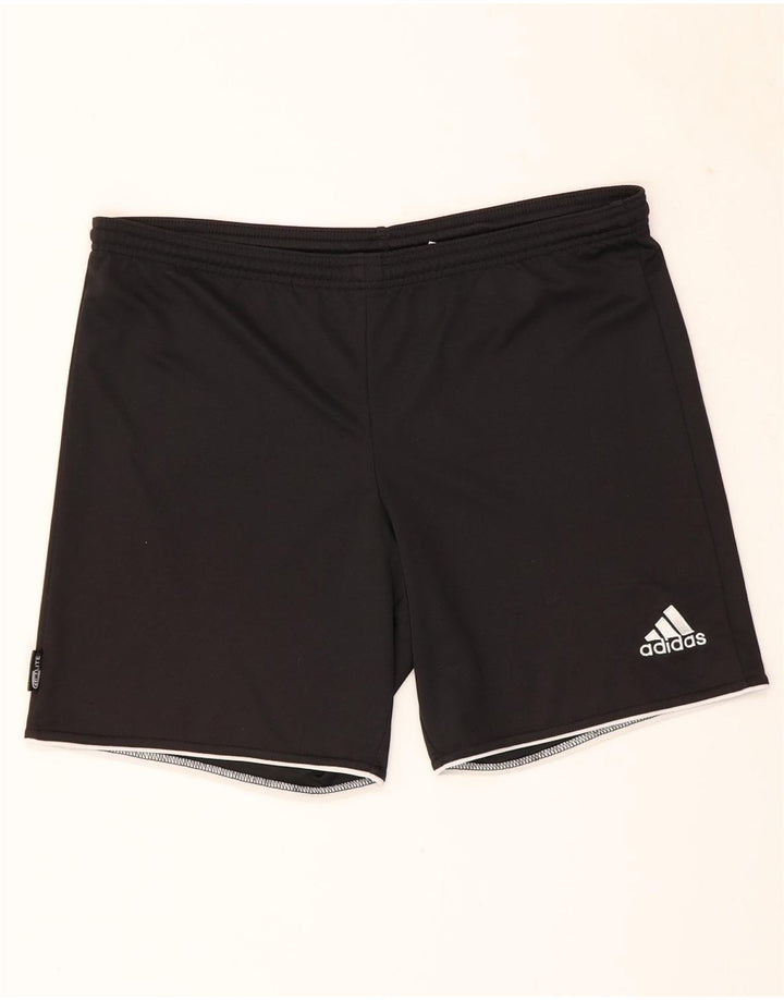 ADIDAS Mens Climalite Sport Shorts Small  Black Polyester Vintage Adidas and Second-Hand Adidas from Messina Hembry 