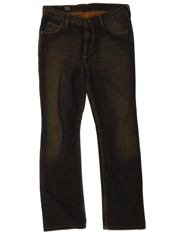 Мужские джинсы Lee REED Bootcut W33 L34, темно-синий, хлопок