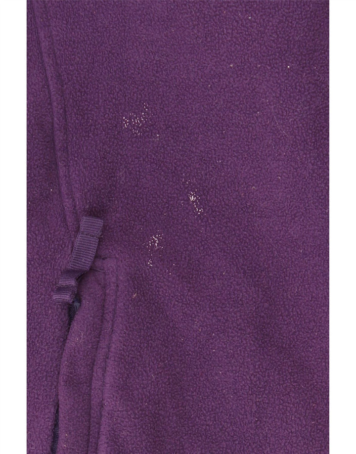 Mountain Warehouse Womens Fleece Jacket UK 16 Large Purple Polyester