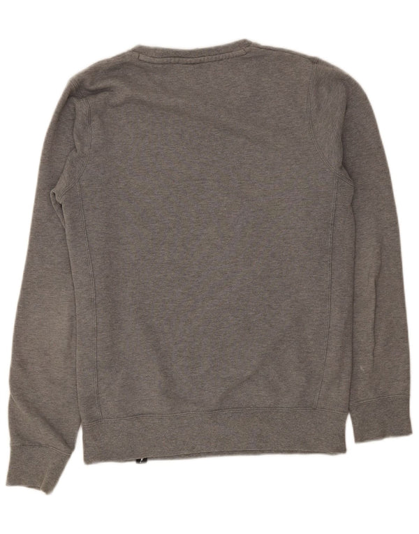 Nike Mens Graphic Sweatshirt Jumper XS Gris Coton