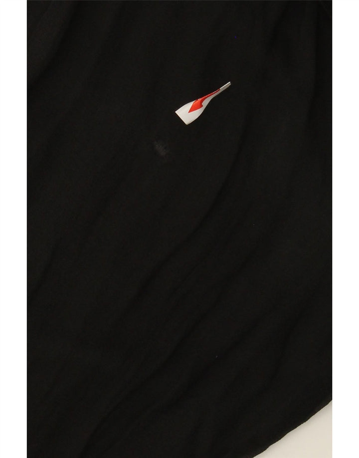 French Connection Womens Top 3/4 Sleeve UK 14 Large Black Viscose