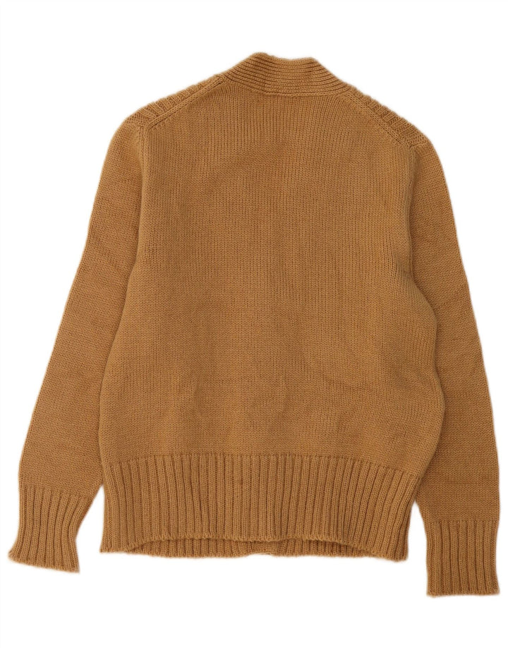 Maglione cardigan da donna VINTAGE UK 12 Beige medio