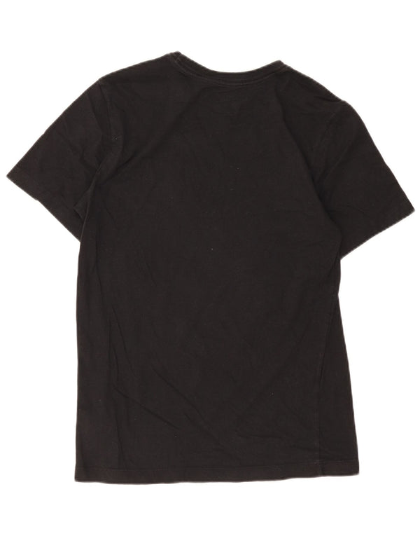 T-shirt grafica da uomo Nike Top Small in cotone nero