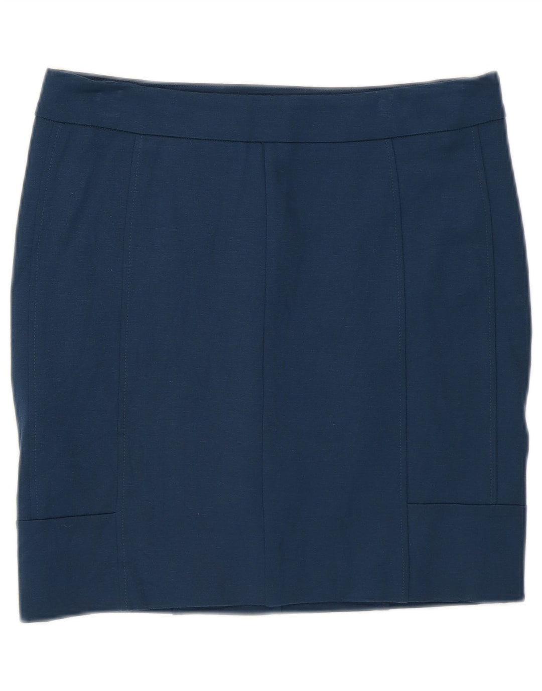 Calvin Klein Womens Mini Skirt US 4 Small W28  Blue Viscose