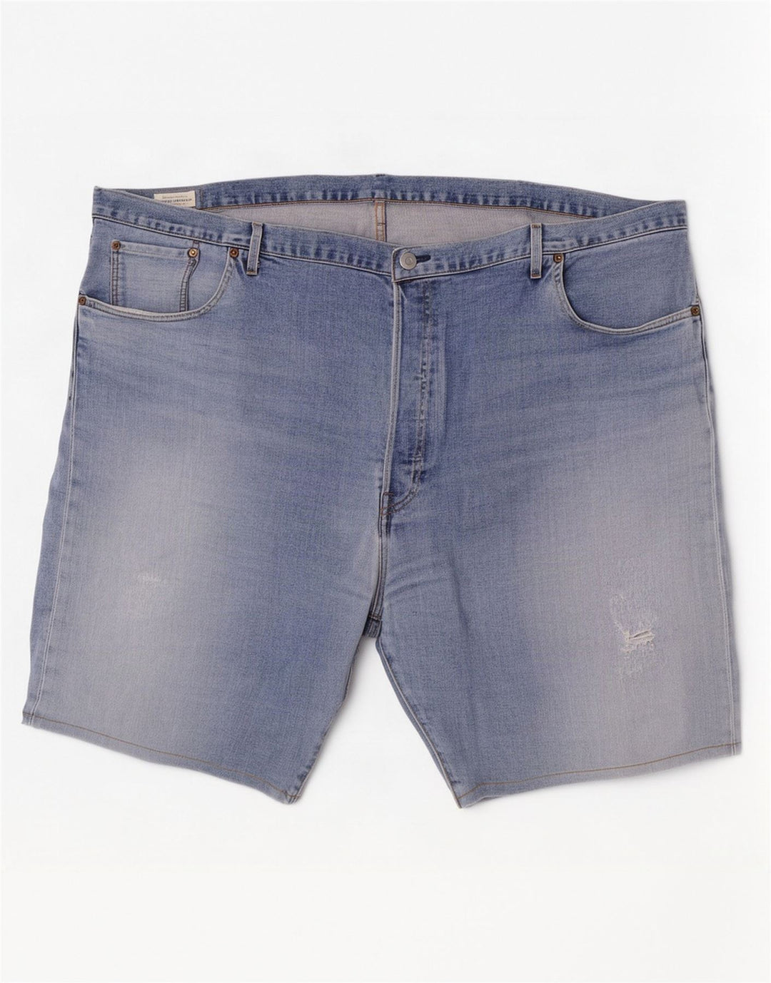 Levi's Mens 501 Distressed Denim Short W50 4XL Blue
