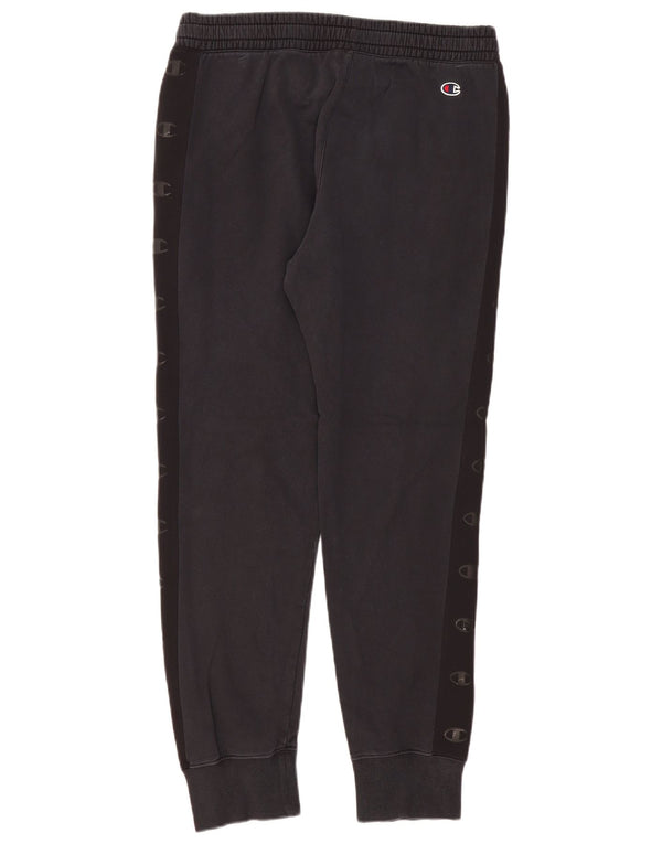 Champion Pantalon de Survêtement Homme Joggers Large Bleu Marine Colourblock