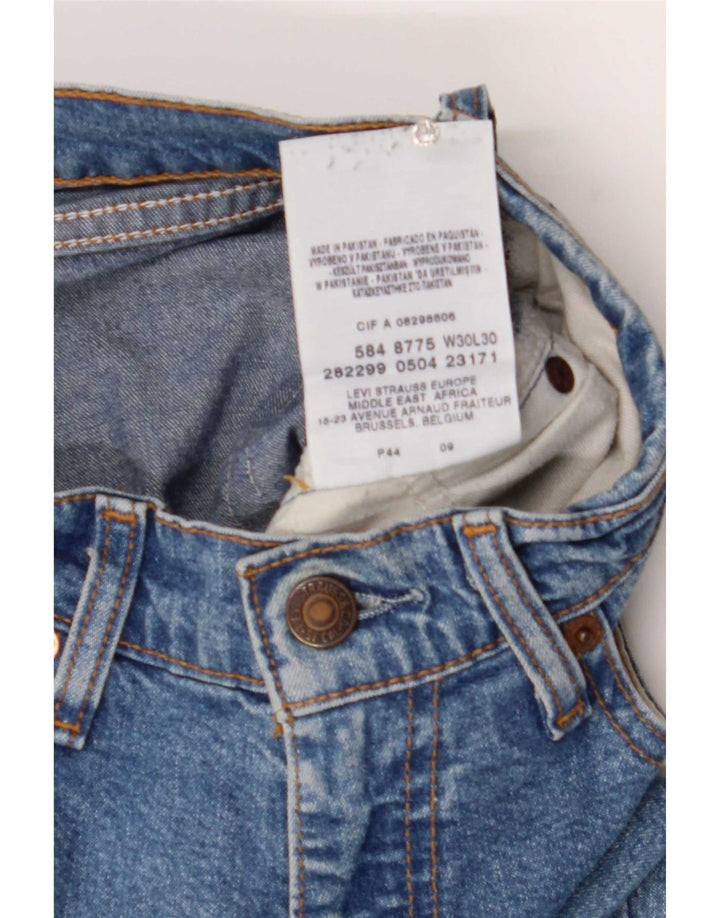Jeans Bootcut da donna Levi's W30 L30 in cotone blu